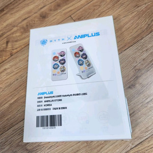 홀로라이브X애니플러스 한정판 무선충전 스탠드(미개봉)