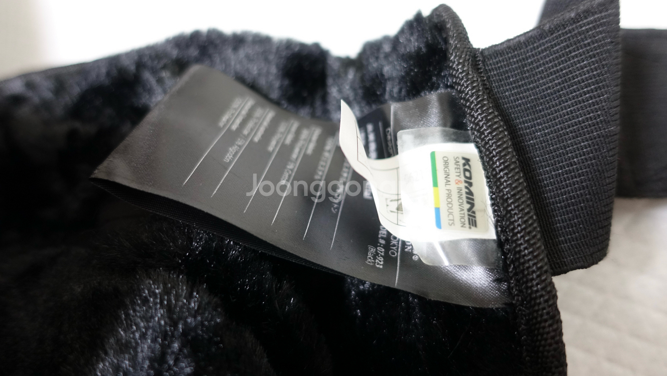 KOMINE 코미네 오토바이 겨울 방한 무릎 보호대--3