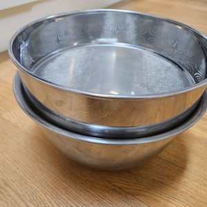 떡채 스텐볼 세트와 무스링 15센치 일괄 2만