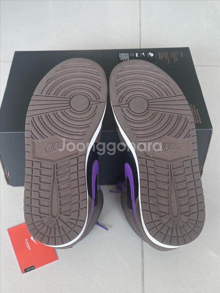 나이키 에어조던1 하이퍼퍼플--3