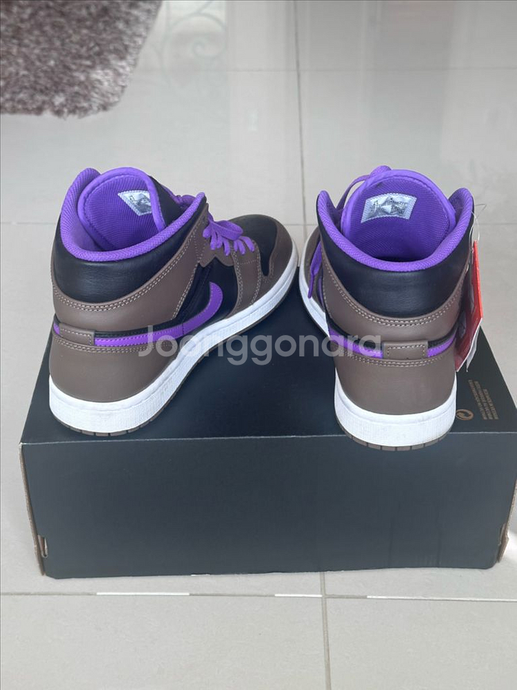 나이키 에어조던1 하이퍼퍼플--2