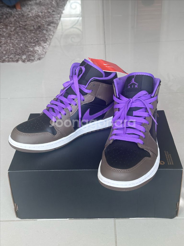 나이키 에어조던1 하이퍼퍼플--1