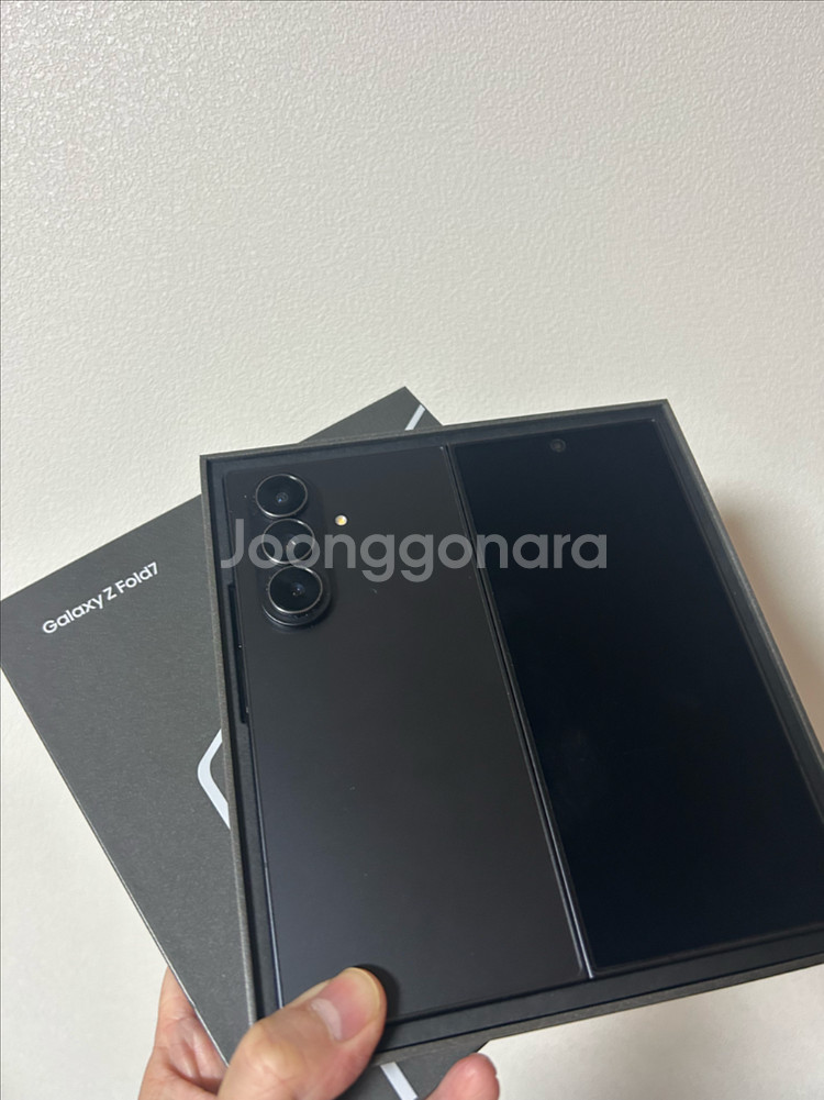 갤럭시Z폴드7 1Tb 1테라+정품케이스포함--0