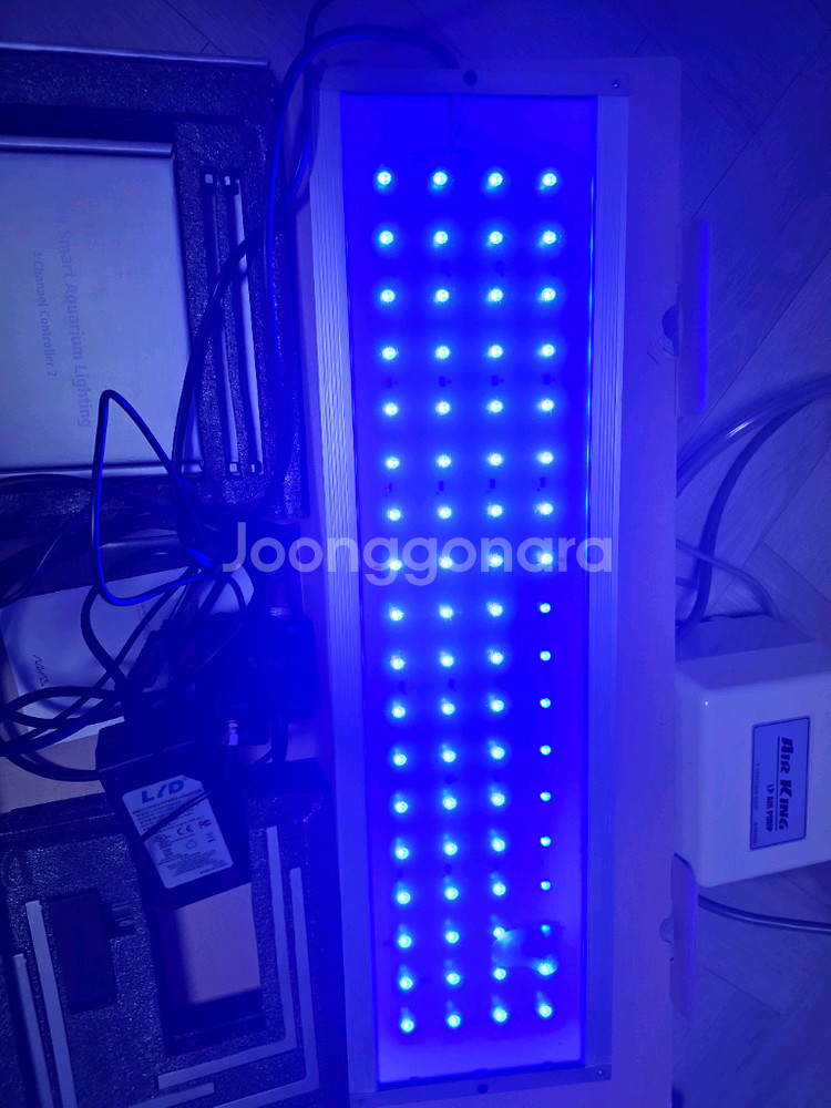 메탈라이트리얼 600ver2 & 아비스 스마트 수족관 조명 컨트롤러--4