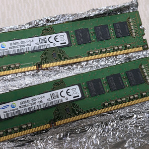 삼성 RAM DDR3 PC3-12800 8GB 2개