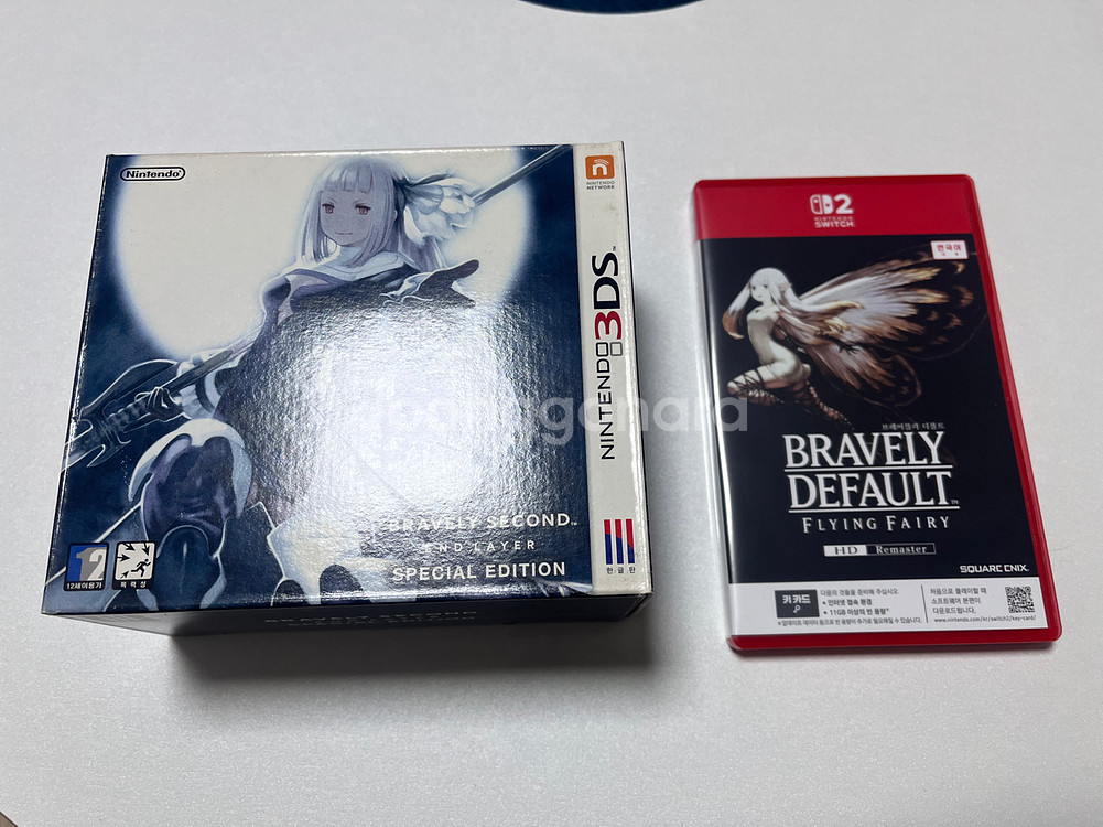 브레이블리 디폴트 & 세컨드 - 닌텐도 3ds 스위치2 한정판 에디션--0