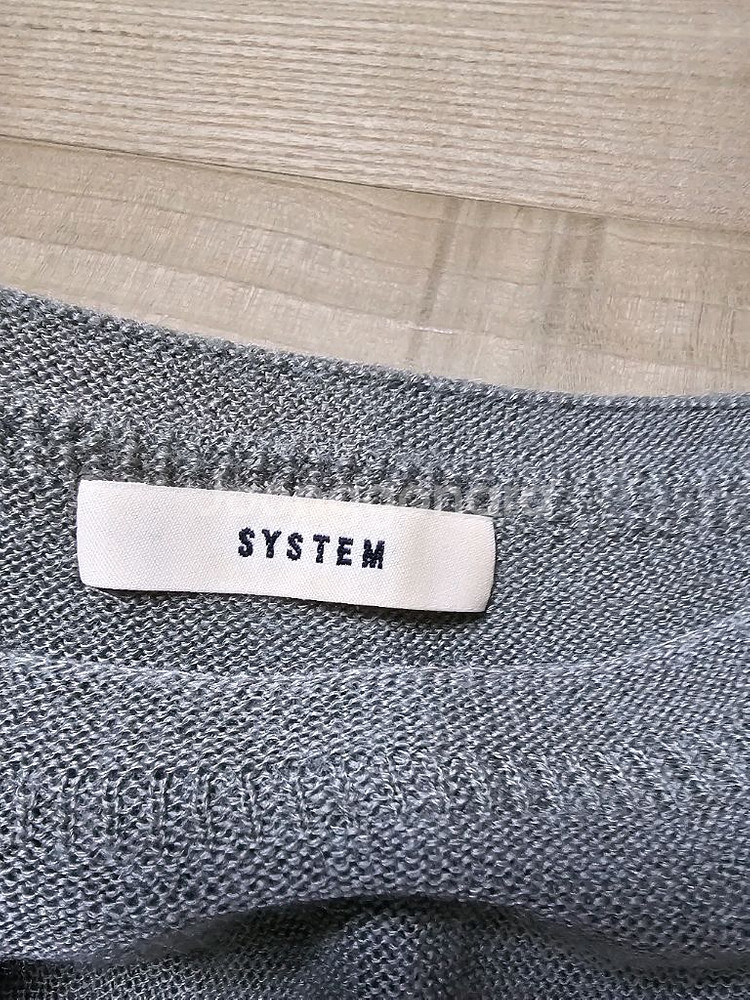 정품) system 시스템 한섬 니트--3