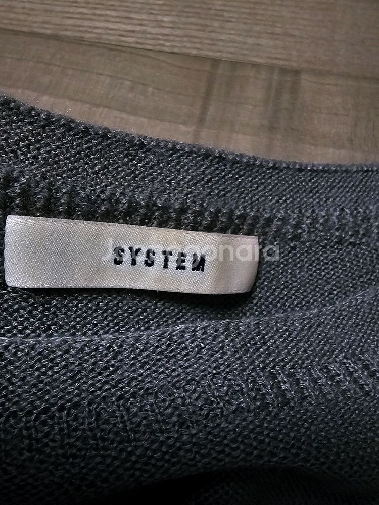 정품) system 시스템 한섬 니트--4