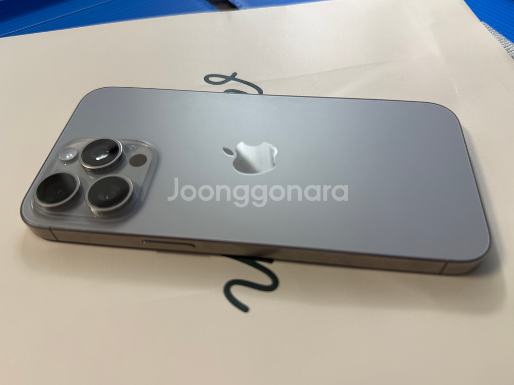 (실사용 3개월) 아이폰 15 프로맥스 Pro Max Natural Titanium 512GB--2