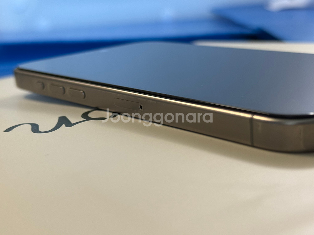 (실사용 3개월) 아이폰 15 프로맥스 Pro Max Natural Titanium 512GB--1