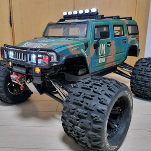 [RC카]1/8 밀리터리 험머 옵션 서밋 몬스터트럭 브롱코 디펜더 루비콘