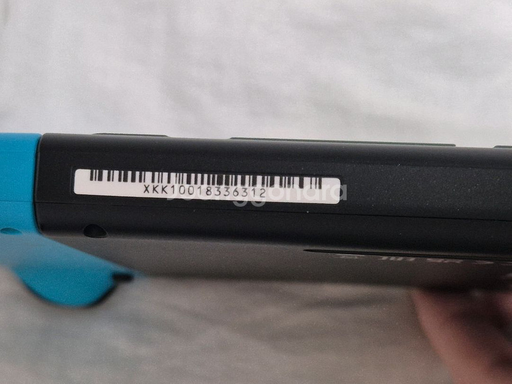 닌텐도 스위치1 네온블루 배터리개선판 택포팝니다.--2