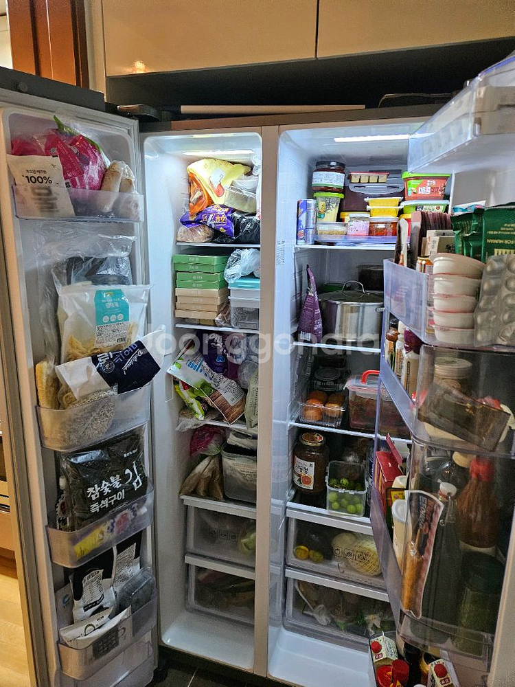 삼성 비스포크 4도어 냉장고--2