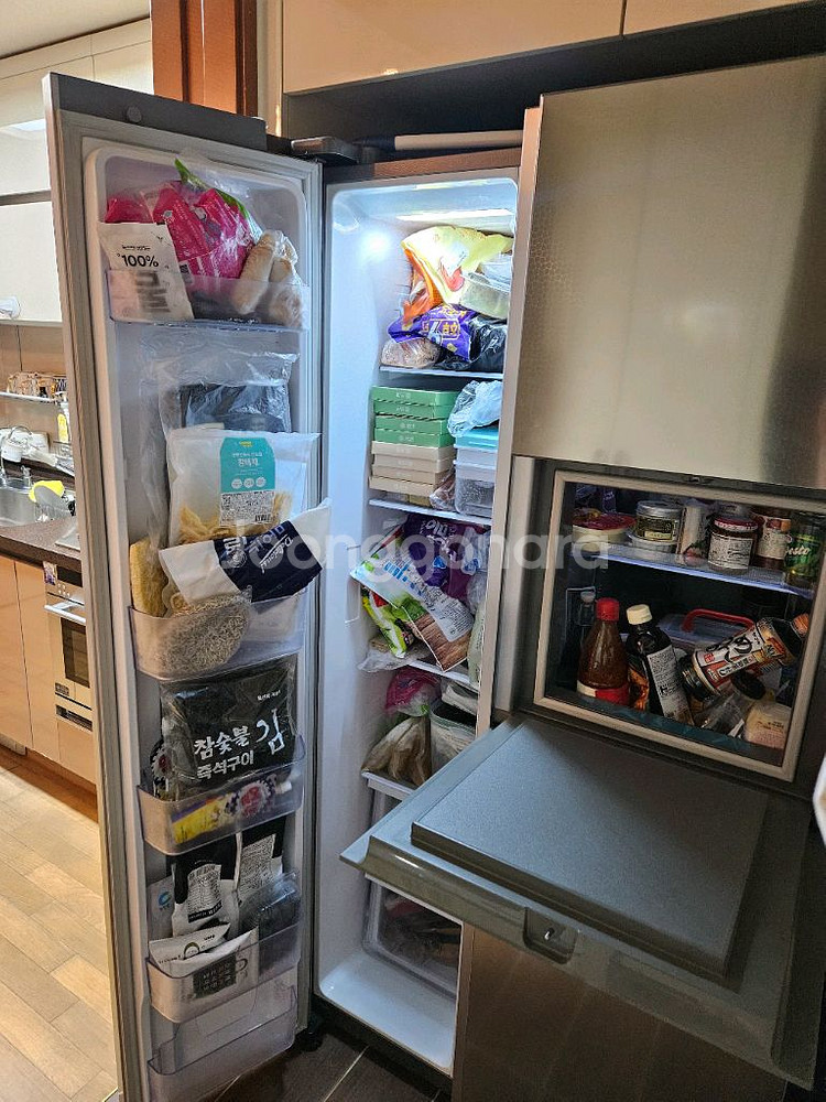 삼성 비스포크 4도어 냉장고--1