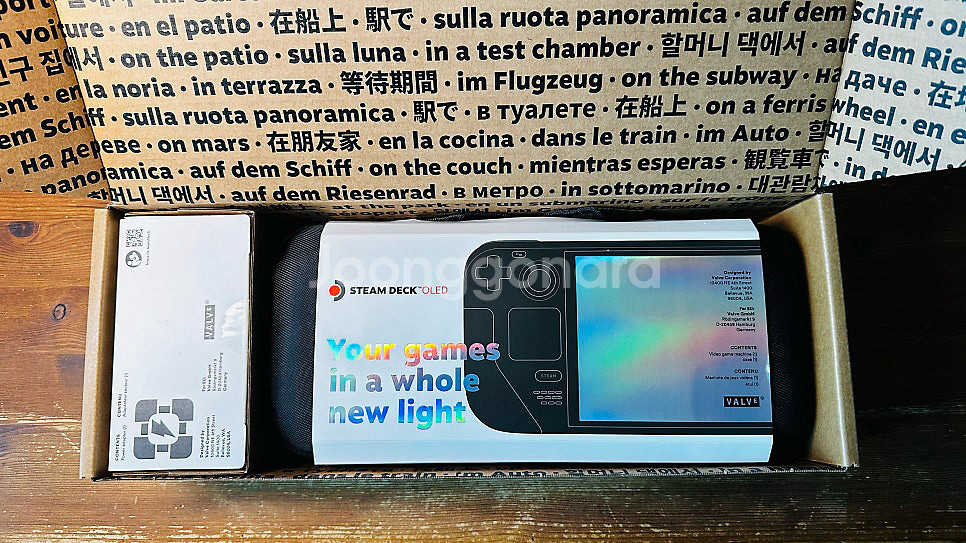 스팀덱 OLED 1.5TB S급 풀박스 UMPC + 케이스, 독 판매 (Rog Ally, Legion Go)--1