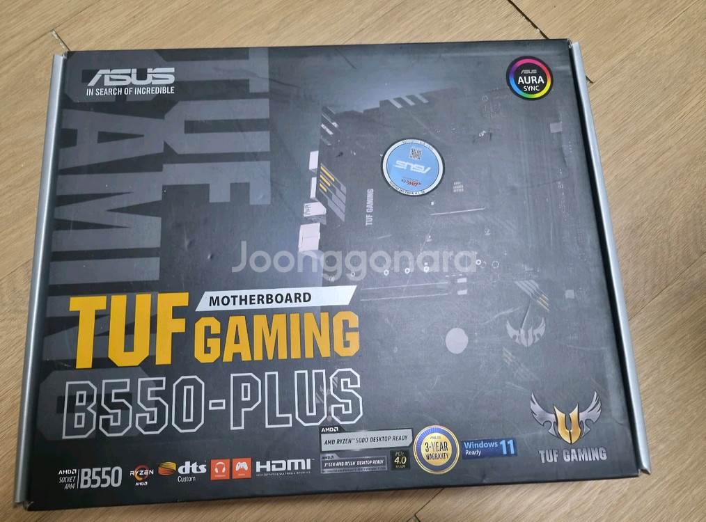 ASUS TUF Gaming B550-PLUS 메인보드--0