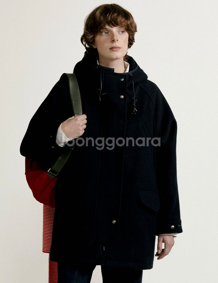 낫띵리튼 Hanson hoodie parka (Dark navy)--0