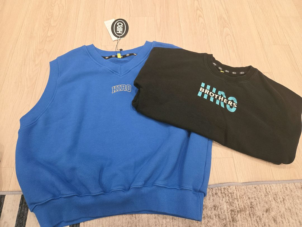 히로 블랭크 베스트 히로 맨투맨 140 일괄--2