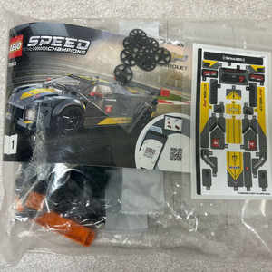 레고 스피드 챔피언 76984 쉐보레 콜벳만, 봉지 스티커 미개봉 이미지
