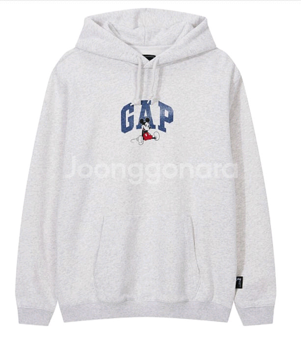 GAP 미키마우스 맨투맨 후드티 새상품--0