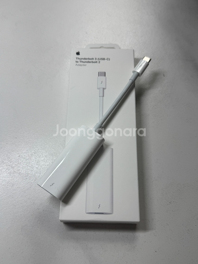 [S급] 애플 썬더볼트3 to 썬더볼트2 어댑터 변환 젠더--0