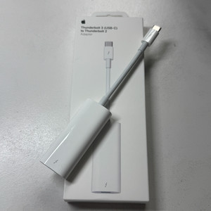 [S급] 애플 썬더볼트3 to 썬더볼트2 어댑터 변환 젠더