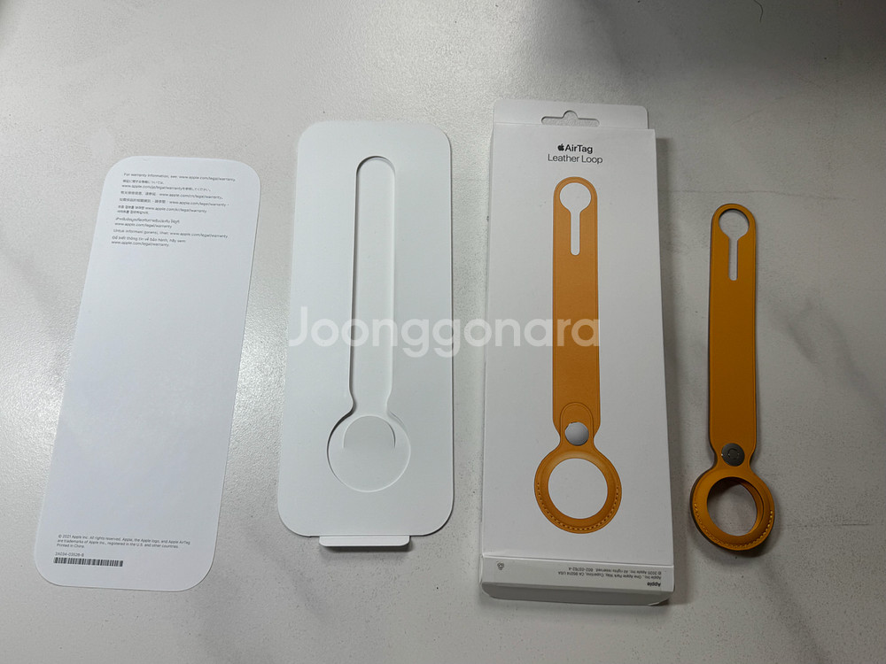 애플 에어태그 가죽 루프--2