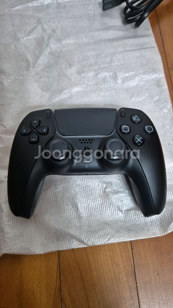 (PS5) 듀얼센스 블랙 + 소니정품 충전 거치대--1