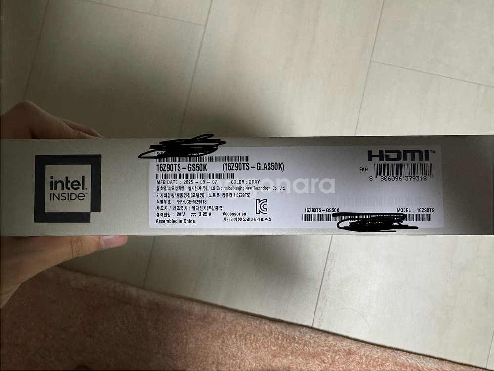 LG 그램 노트북 16인치--2