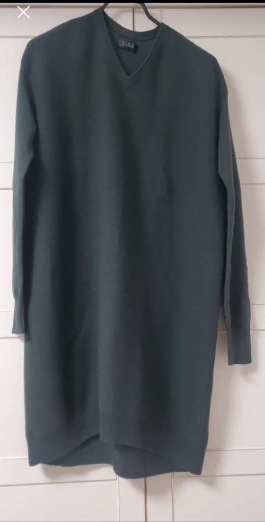 타임 롱니트티겸 원피스--1