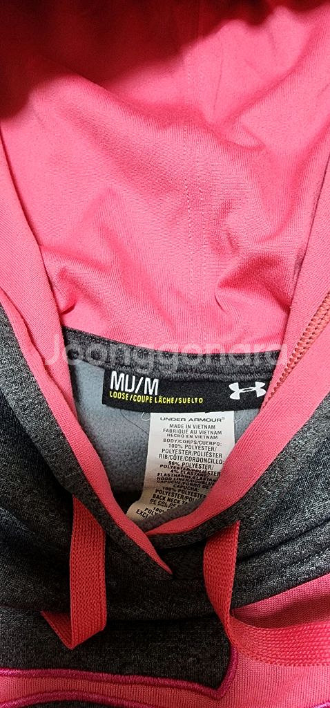 [55-66]언더아머 기모후드티/여성긴팔티--6