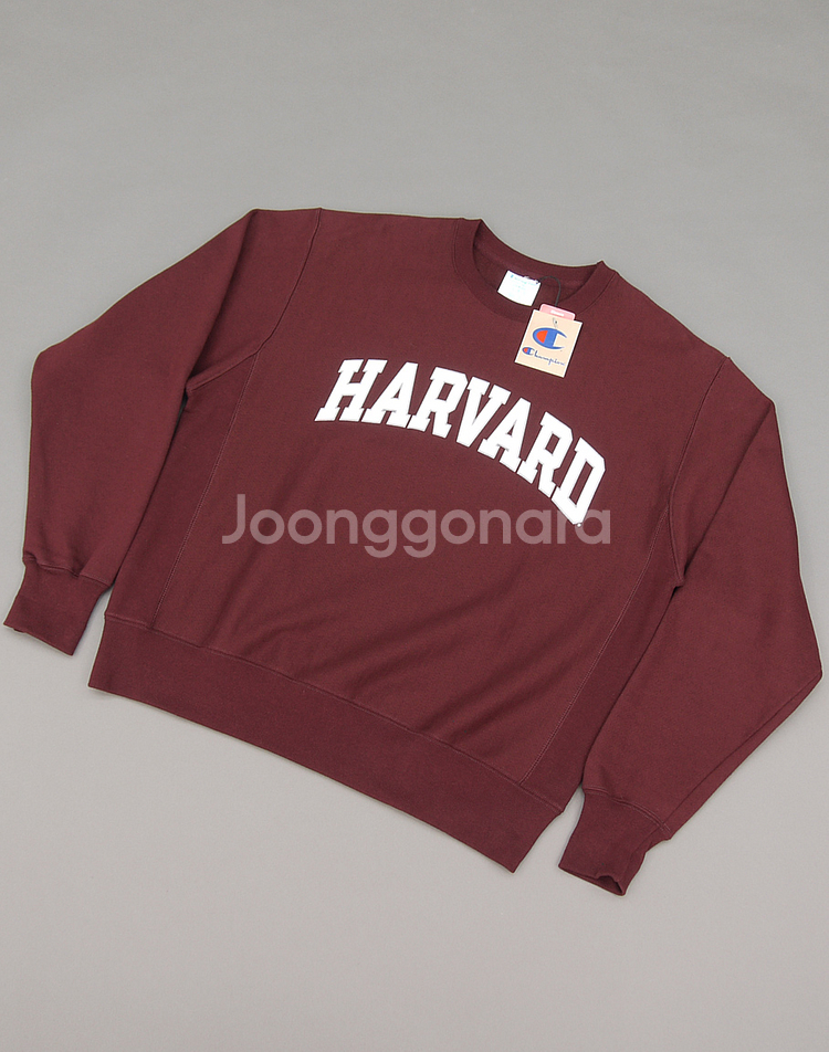 Champion USA 챔피온 미국판 클래식 하버드 리버스위브 스웻셔츠L/2XL 105~110 맨투맨오버핏 아이비룩--3