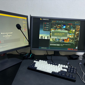 게이밍 모니터 세트