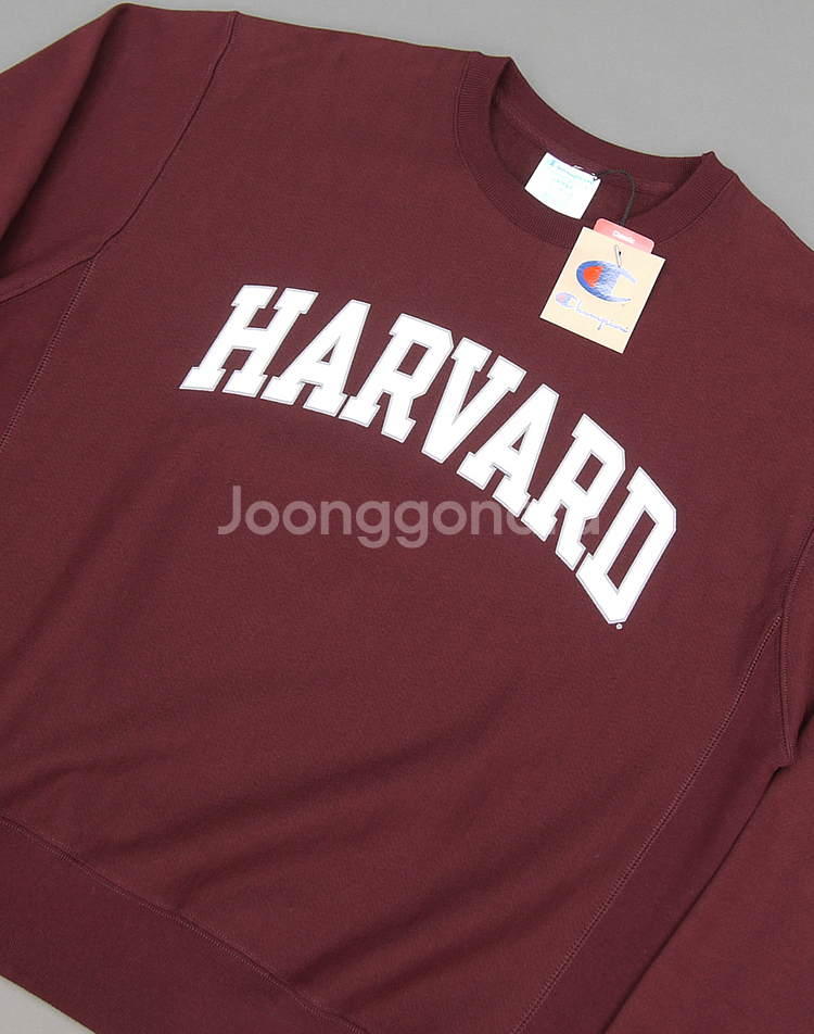 Champion USA 챔피온 미국판 클래식 하버드 리버스위브 스웻셔츠L/2XL 105~110 맨투맨오버핏 아이비룩--6