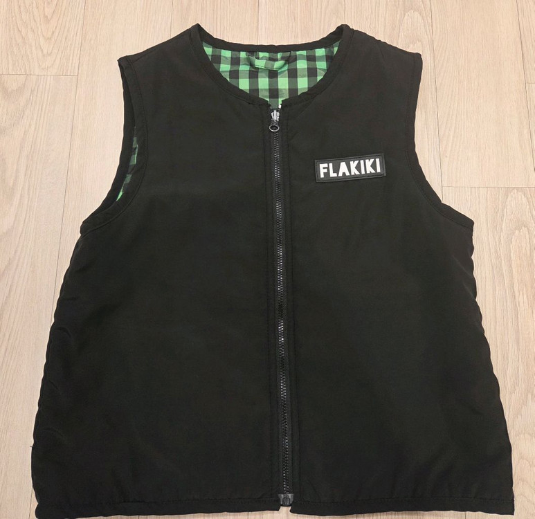 플라키키 점퍼 조끼 세트 FLAKIKI--2