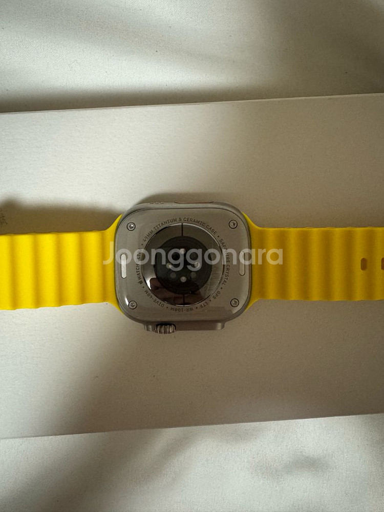 애플워치 울트라2 티타늄 애케플 포함--3