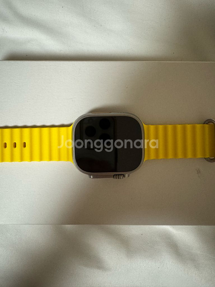 애플워치 울트라2 티타늄 애케플 포함--4