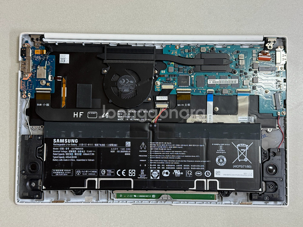 [ 부품용 ] 삼성 노트북 NT951XDB-K0A/C i5-1135G7--5