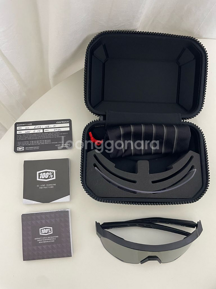 100% 백퍼센트 고글 S2 선글라스 자전거고글--7
