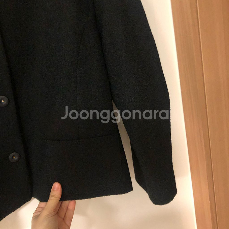 트위드 벌룬 블랙 자켓 점퍼 야상 타임마인랑방 하객룩 결혼식--3