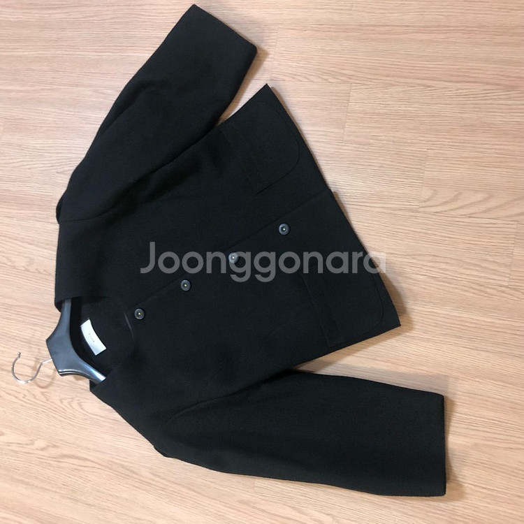 트위드 벌룬 블랙 자켓 점퍼 야상 타임마인랑방 하객룩 결혼식--6