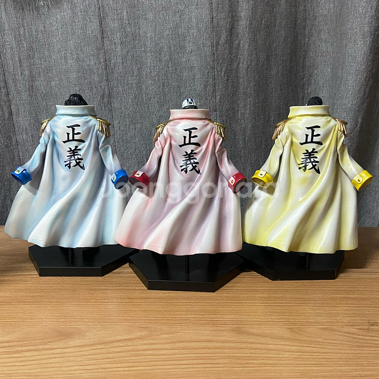 [리페인트] 원피스 해군 삼대장 피규어 반프레스토--4