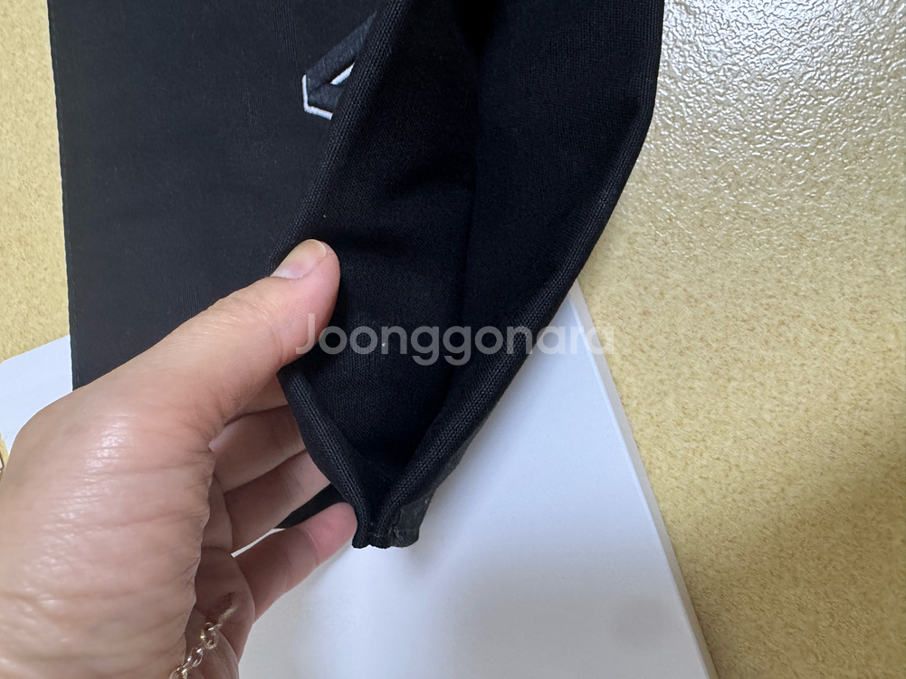 샤넬 뷰티 파우치 블랙--2