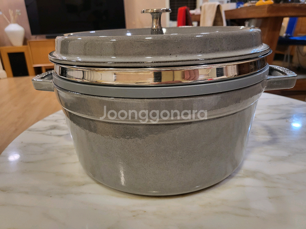스타우브 꼬꼬떼 냄비 26cm--3