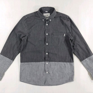 칼하트 WIP 슬림핏 데님셔츠 M