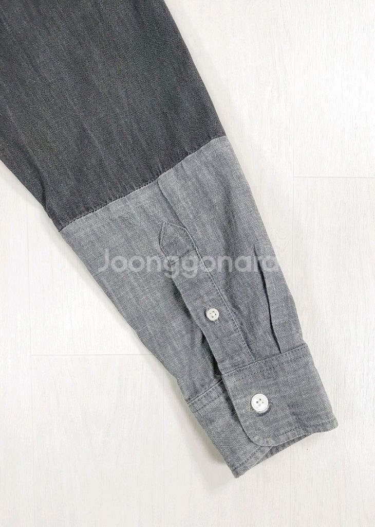 칼하트 WIP 슬림핏 데님셔츠 M--6