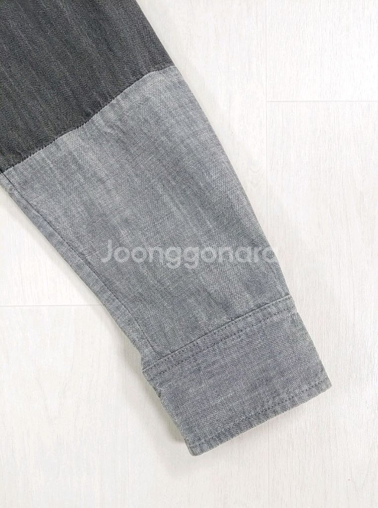 칼하트 WIP 슬림핏 데님셔츠 M--4