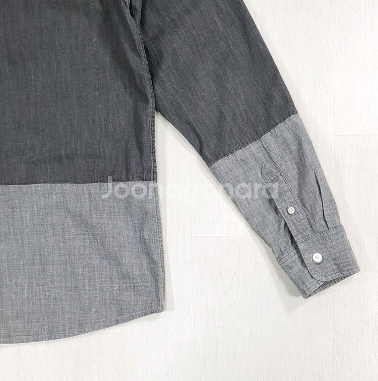 칼하트 WIP 슬림핏 데님셔츠 M--15