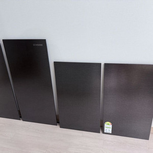 삼성 비스포크 4도어 프리스탠딩 냉장고 도어패널 (차콜)