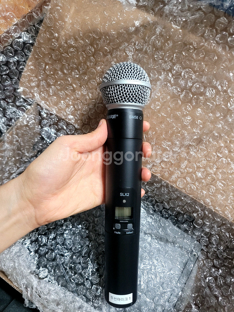 슈어 정품 SLX SM58 마이크--0